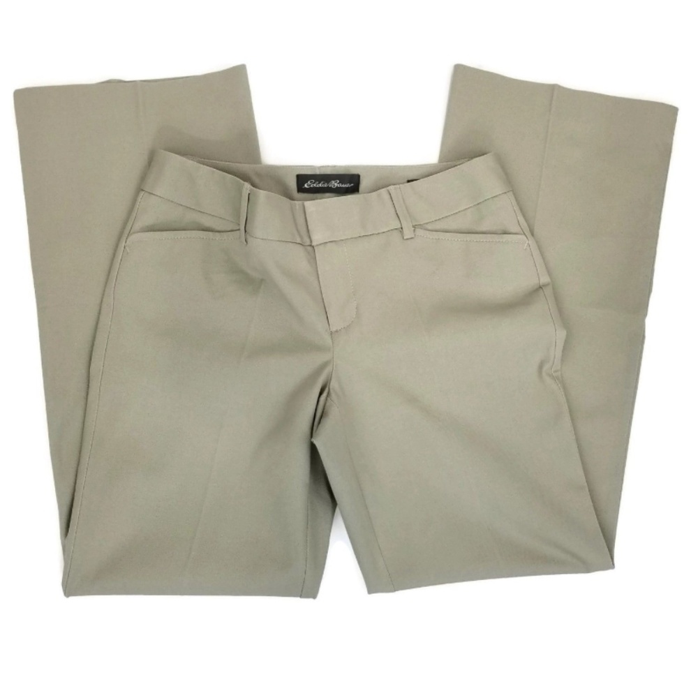 Eddie Bauer khakis Women's Size P4 Slightly Curvy